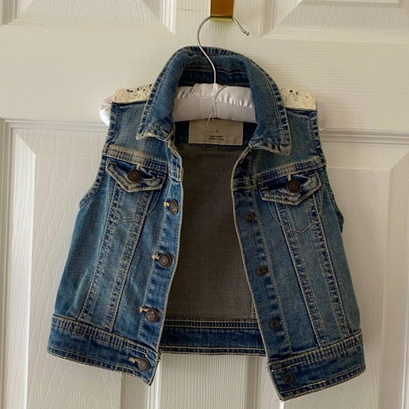 Denim Vest Jacket - Picture 3 of 3